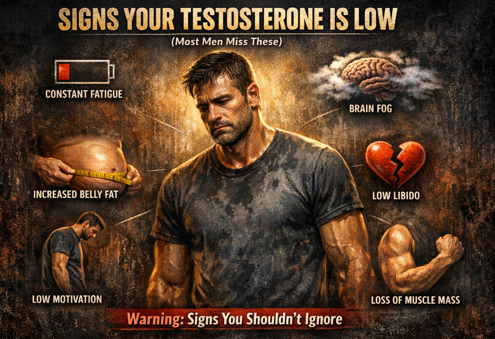 Signs Your Testosterone Is Low (Most Men Miss These)