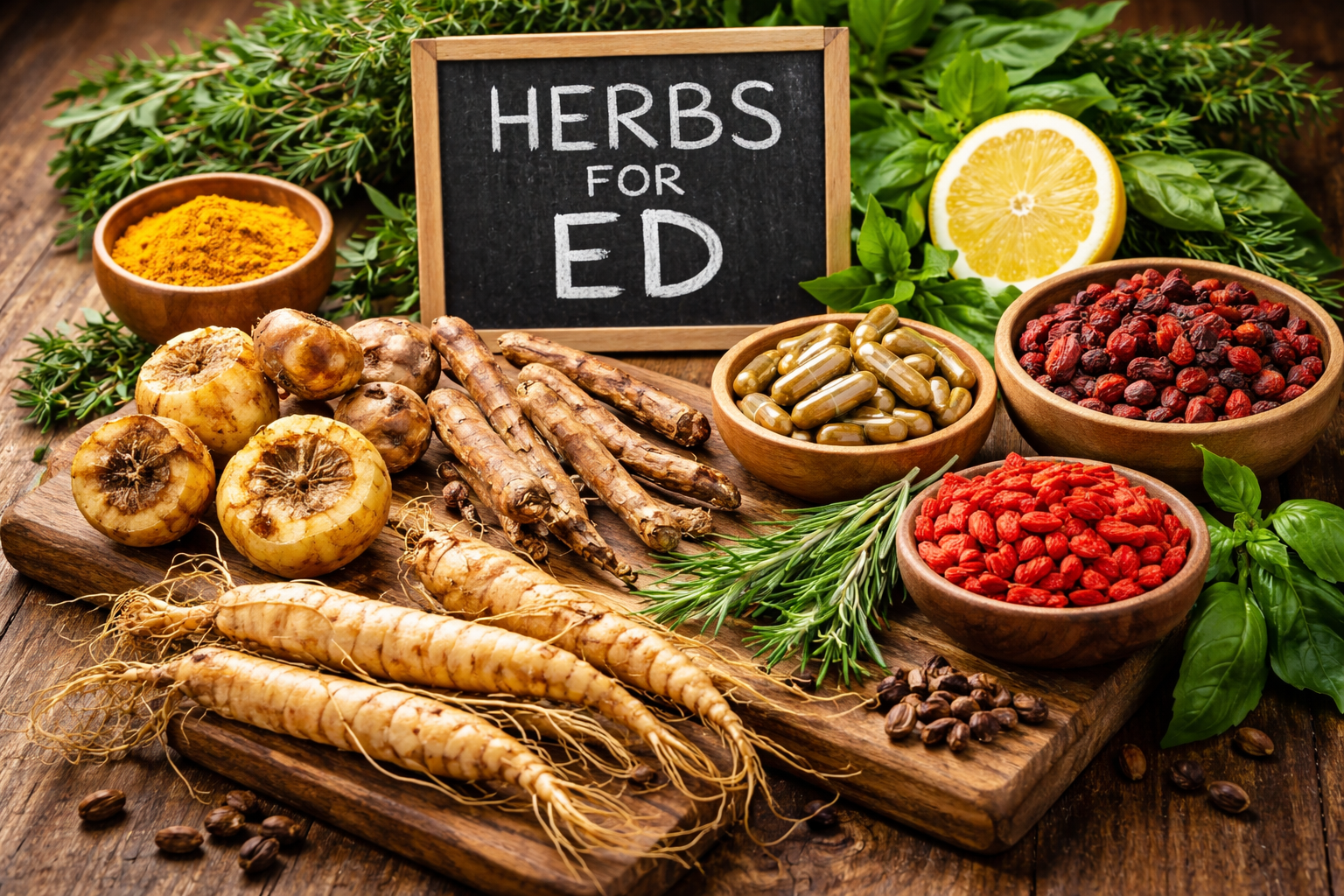 Herbs for Erectile Dysfunction (ED)