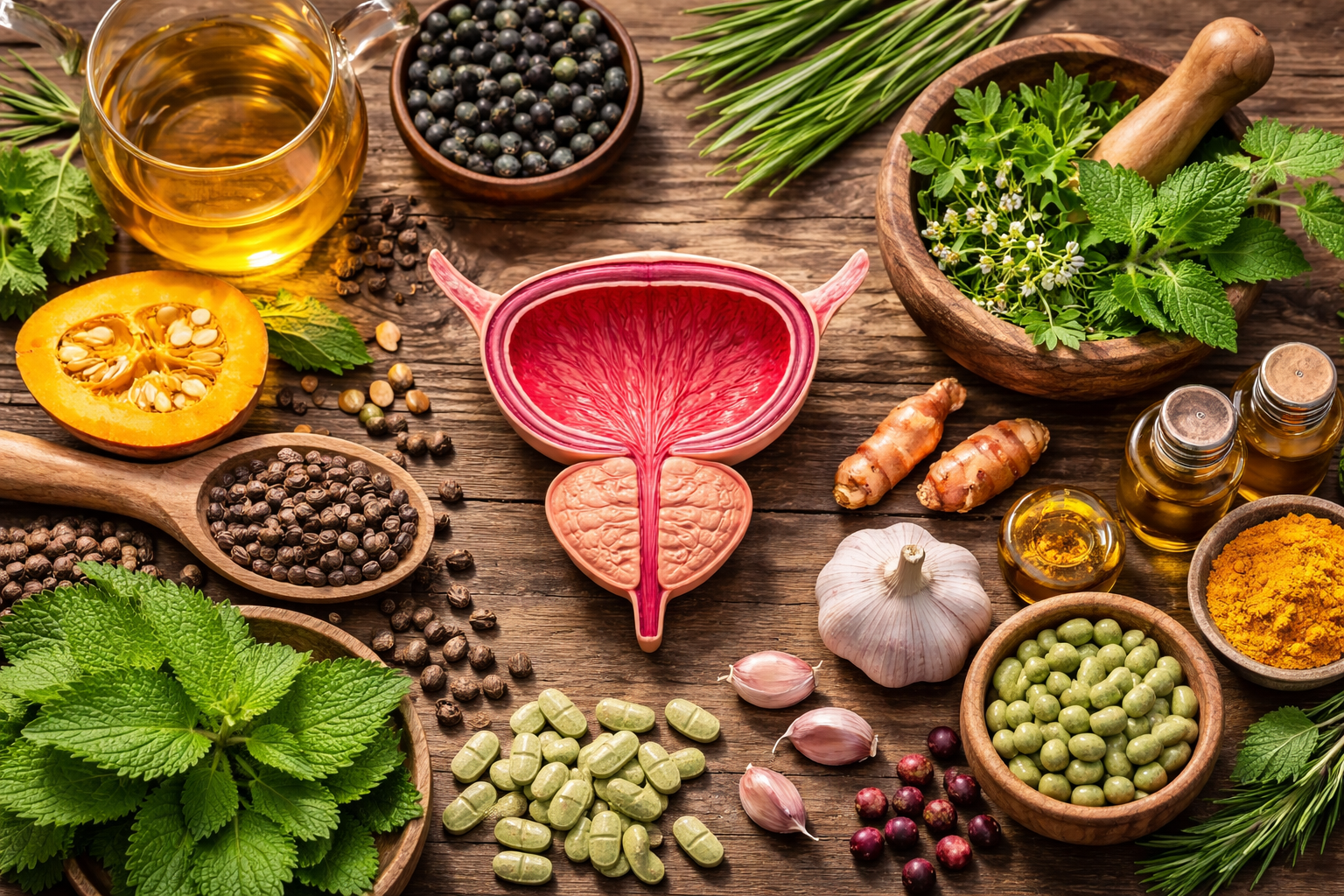 Comprehensive Guide to Natural and Herbal Solutions for Prostate Health and BPH Management