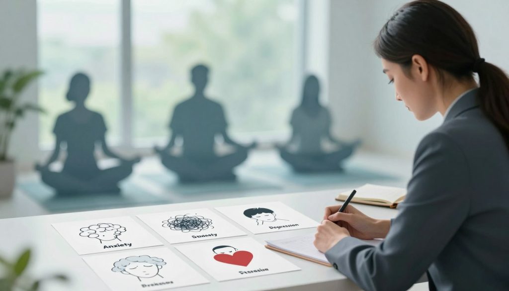 common mental health conditions and signs